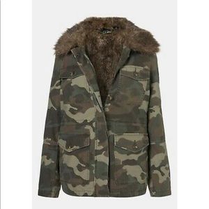 Topshop Camo Jacket